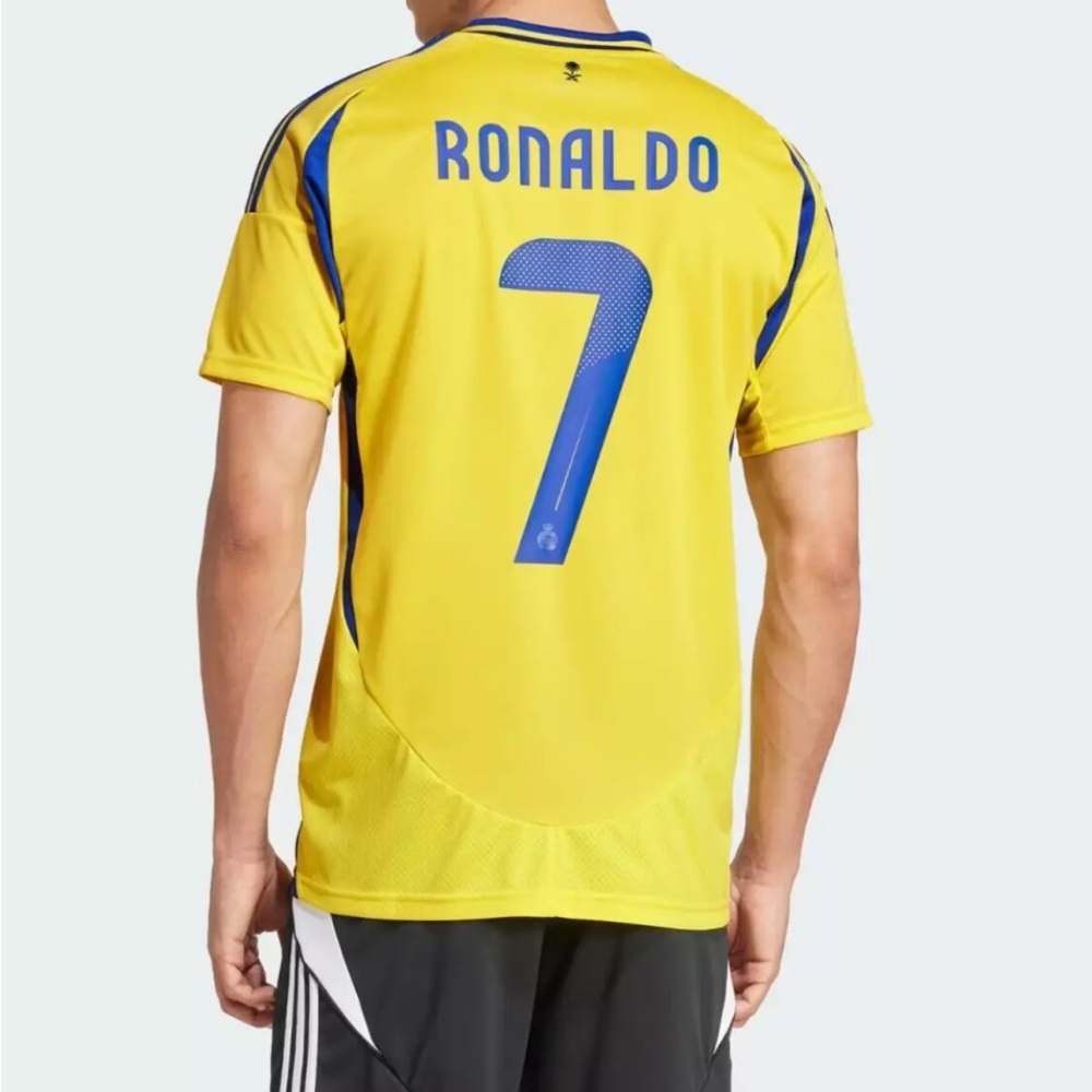 Adidas Al Nassr Cristiano Ronaldo #7 Home Authentic Jersey 06/24 Size XL JP0459